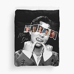 Malachi Barton Retro Duvet Cover