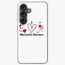 I Love Malachi Barton – Cute Disney Star Fan Art Design for Kids & Teens Samsung Galaxy Soft Case