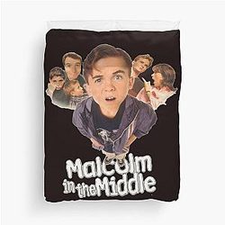 Malcolm l'essentiel moyen T-Shirt Couverture de couette