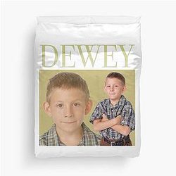 Dewey - Malcolm de middelste dekbedovertrek
