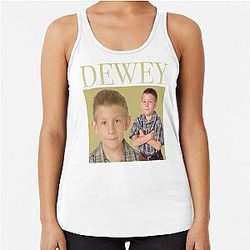 Dewey... Malcolm in the Middle Racerback Tank Top