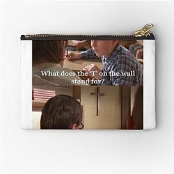 Malcolm in the Middle Dewey Hal en la pared parodia gracioso meme cremallera bolsa