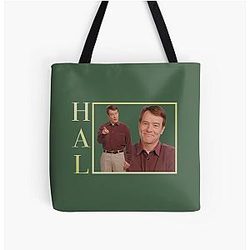 Malcolm in the Middle 모든 위에 인쇄 Tote 부대