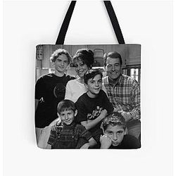 Malcolm in the Middle 인쇄 Tote 부대에 사진 전부