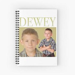 Dewey... Malcolm in the Middle Spiral Notebook