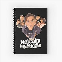 Malcolm in the Middle Spiral Notebook