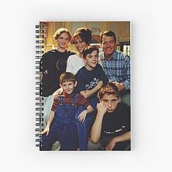 Malcolm in the Middle Gráfico Tee Spiral Notebook
