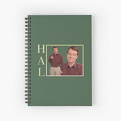 Hal... Malcolm in the Middle Spiral Notebook