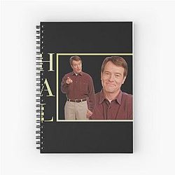 Hal Malcolm in the Middle Clarity Spiral Notebook