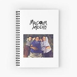 Malcolm in the Middle Spiral Notebook