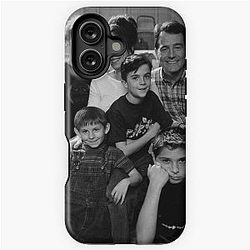 Malcolm in the Middle Case photo iPhone B et W