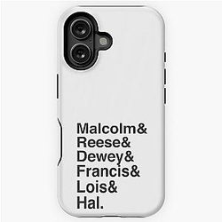 Malcolm in the Middle Caractères iPhone Tough Case