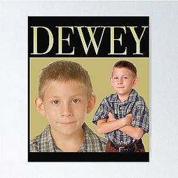 Dewey. Malcolm in the Middle Klassieke poster