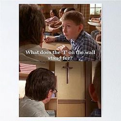 Malcolm in the Middle Dewey sur l'affiche de Parody Meme Wall