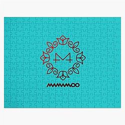 Mamamoo Puzzles - Mamamoo Girlgroup Kpop Members Logo T-Shirt Jigsaw Puzzle RB0508