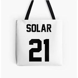 Mamamoo Bags - MAMAMOO Solar Jersey All Over Print Tote Bag RB0508