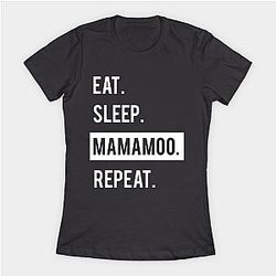Mamamoo T-Shirts - Eat. Sleep. Mamamoo. Repeat. Kpop. TP0708