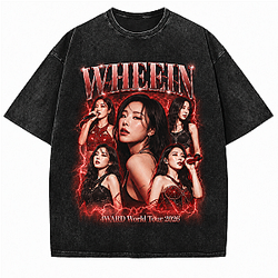 4WARD World Tour 2026 Kpop, Wheein Mamamoo NTMD0608 Mamamoo T-Shirts
