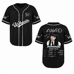 Elegance Mamamoo 4ward wourld tour NTMD1708 Baseball Jersey Mamamoo Cloth