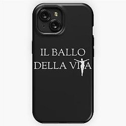 Il Ballo Della Vita Maneskin Black iPhone Tough Case