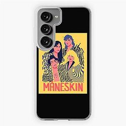 Maneskin Poster Long . Samsung Galaxy Soft Case