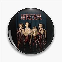 Le groupe de rock Maneskin Maneskin Pin