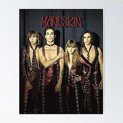 Måneskin Maneskin Italy Winners Eurovision Song Contest 2021 Zitti e buoni Poster