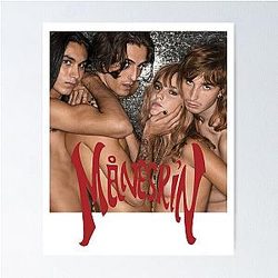 maneskin tour Poster