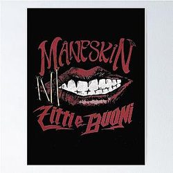 Maneskin T-shirt  Poster