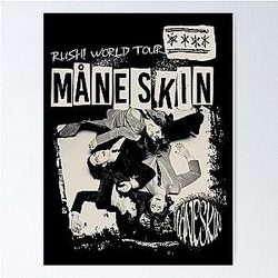 Vintage Maneskin Poster