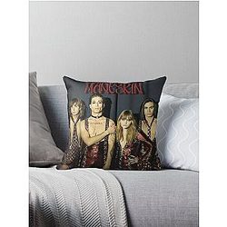 Måneskin Maneskin Italy Winners Eurovision Song Contest 2021 Zitti e buoni Throw Pillow