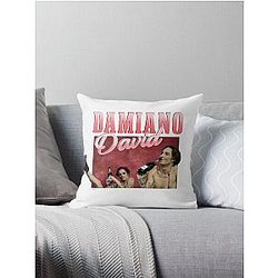 Maneskin Damiano David Throw Pillow