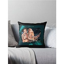 Damiano David Maneskin & Victoria Throw Pillow