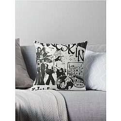 Maneskin I Poster Throw Pillow