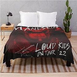 Maneskin Tour Throw Blanket