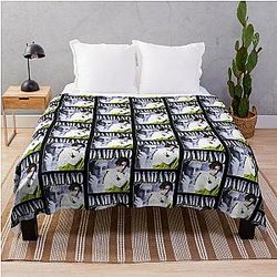 maneskin Throw Blanket