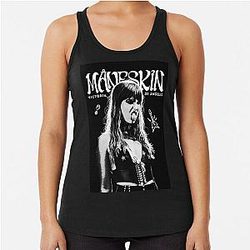 Maneskin Victoria De Angelis Racerback Tank Top