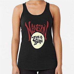 Måneskin fan art & merch maneskin  Racerback Tank Top