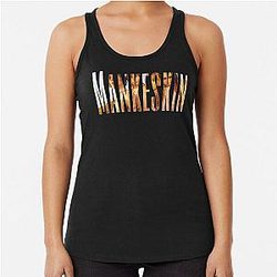 Maneskin Damiano David Rockband Group Racerback Tank Top