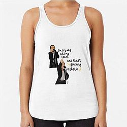 I wanna be your slave Damiano Maneskin Racerback Tank Top