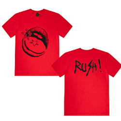 BLA BLA BLA red DTNK2705 Maneskin T-Shirts
