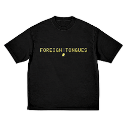Foreign Tongues Yellow LA 2905 Maneskin T-Shirts