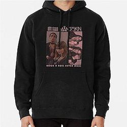 Maneskin T-Shirtmaneskin - rock never dies Pullover Hoodie