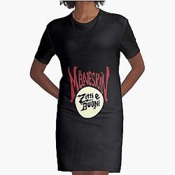MANESKIN Maneskin Graphic T-Shirt Dress