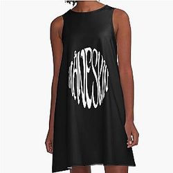 MANESKIN maneskin,måneskin  A-Line Dress