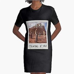 MANESKIN maneskin,måneskin Graphic T-Shirt Dress