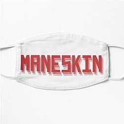 Maneskin-maneskin t-shirts,etc. Flat Mask