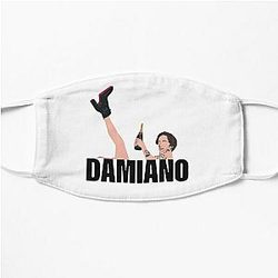 damiano maneskin Flat Mask