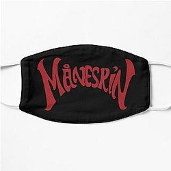 Maneskin red logo Flat Mask