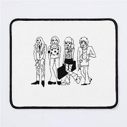 Maneskin Doodles Sand - Maneskin Merch Mouse Pad